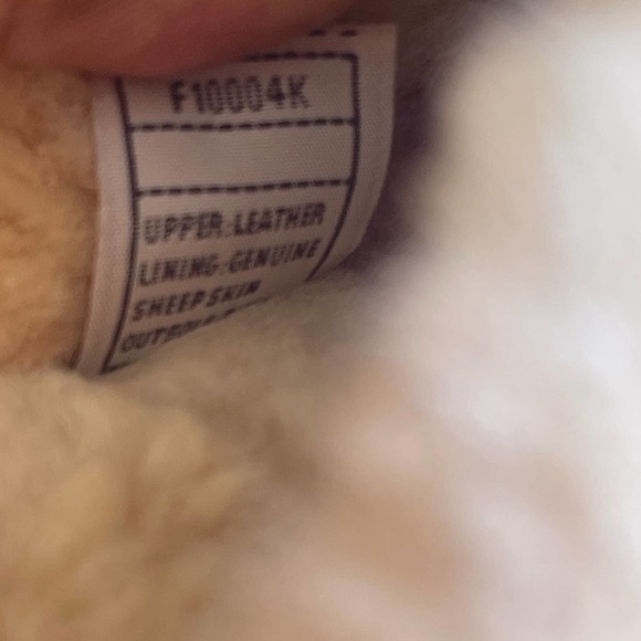 UGG Australia Kalie Suede Shearling Wood Clogs Mules Pink Women's Size 10 - Picture 7 of 8